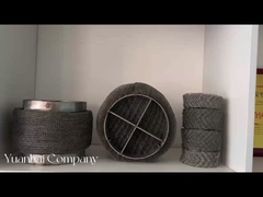 Plaquette de démontage de treillis métalliques 304 316 en acier inoxydable pour la séparation des gaz liquides