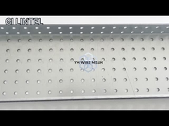 0.8 mm feuille d'aluminium perforée décorative perforée pour filtration de liquide