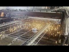 Clôture courbe 3D galvanisée à chaud pour le jardin ou le terrain de jeu de la maison scolaire