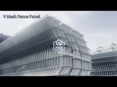 Fermeture par fil galvanisé soudé 75*150mm Maillage trou pour l'aéroport