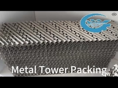 Emballage en métal ondulé résistant à la corrosion moderne pour les tours de distillation