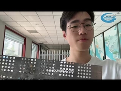 Maillage métallique perforé de précision trous de découpe au laser en acier inoxydable Tailles personnalisées