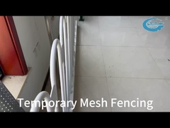 Barrière temporaire modulaire avec conception anti-escalade