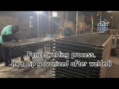 Le codage en poudre des clôtures temporaires soudés avec certification ISO9001 2015