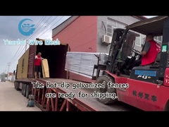 Clôture en treillis soudé BRC courbé/triangulaire revêtu de PVC