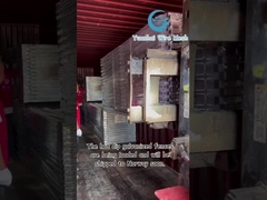 L'OEM que 3D a courbé la poudre a enduit la barrière en acier Panel de la triangle 3D 2*2.5m 4.0mm