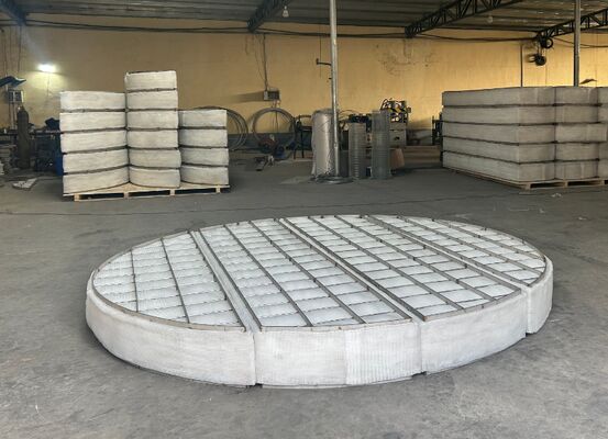PP Co-knit Yarn Mesh Demister Pad For Filter Suitable For Chemical Tower