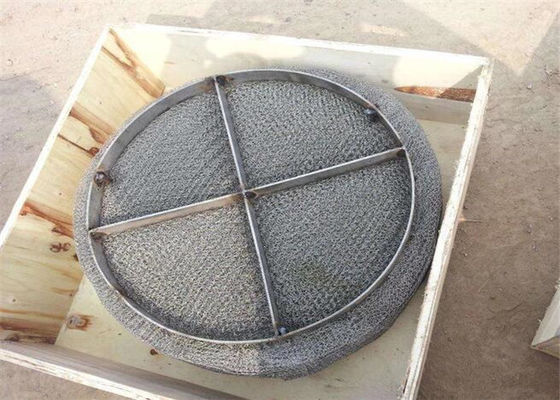 SS304 Wire Mesh Demister Pad Thickness 200mm for Chemical Tower