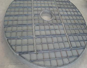 SS Knitted Demister Screen , Filter Demister Circular / Square Shape For Tower