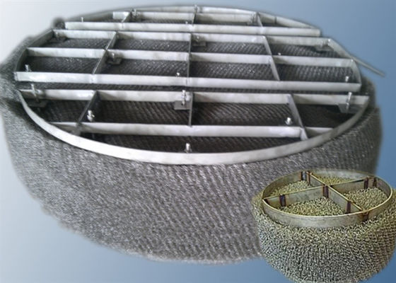 Stainless Steel 304 Knitted Wire Mesh Demister Pad for Gas Liquid Separation