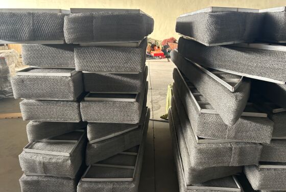 SS316 Mist Eliminator Gas-Liquid Separator Pad For Chemical Tower OEM