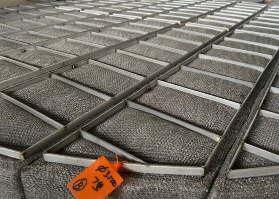 Knitted Wire Mesh Demister Pad for Petrochemical and Refinery Equipment
