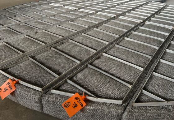 Knitted Wire Mesh Demister Pad for Petrochemical and Refinery Equipment