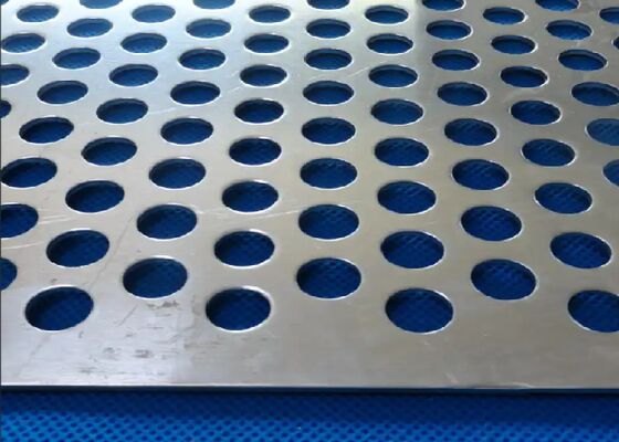 Precision Perforated Metal Sheet For Screening Ventilation And Protection