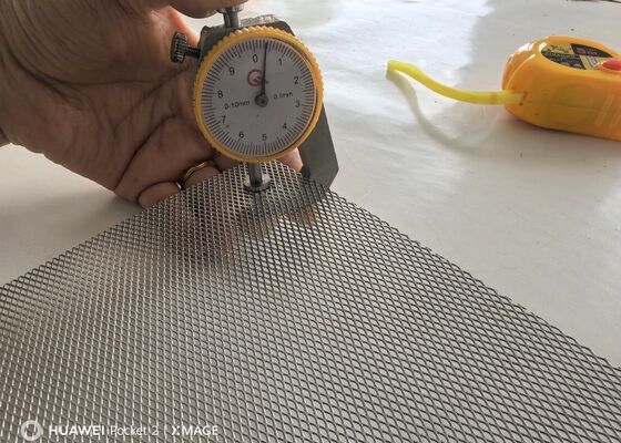 Mmo Coated Gr1 Titanium Expanded Mesh for Water Electrolizer 2*4mm