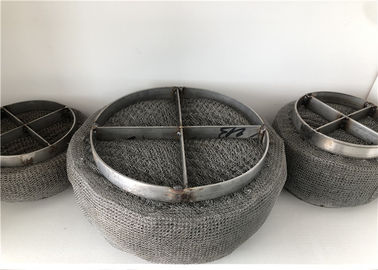 Circular / Square Wire Mesh Demister Pad High Capacity For Gas Turbine Scrubbers