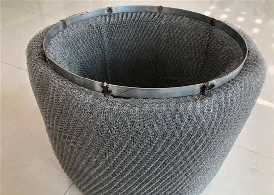 Stainless Steel 304 Knitted Wire Mesh Demister Pad for Gas Liquid Separation