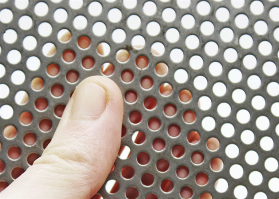 Trou de poinçon décoratif en acier à faible teneur en carbone d'écran perforé en métal 2.0mm