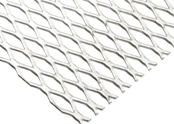 PVC de 10 * de 20mm Diamond Hole Expanded Wire Mesh enduit pour le plafond décoratif