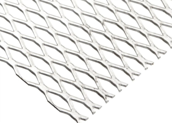 Acier en aluminium 3.0mm de 4ft x de 8ft Diamond Hole Screen Low Carbon épais
