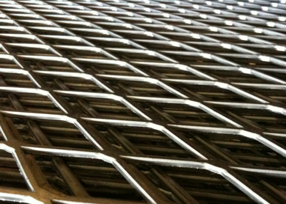 Métal augmenté galvanisé Mesh Sheet For Security OEM de trou de 30 * de 60mm
