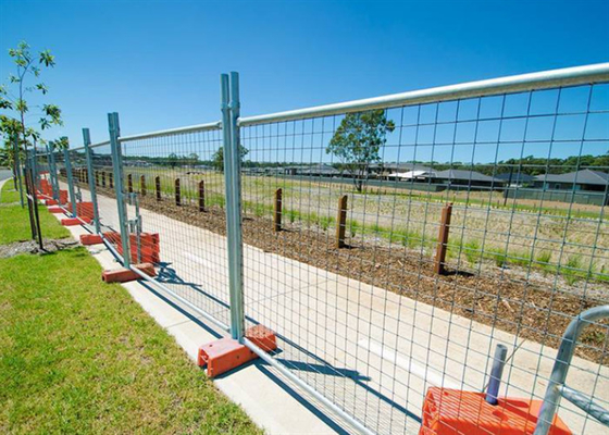 4 mm de diamètre de fil Temporaire de clôture soudée pour le chantier de construction