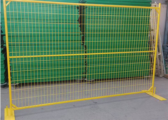 Le codage en poudre des clôtures temporaires soudés avec certification ISO9001 2015