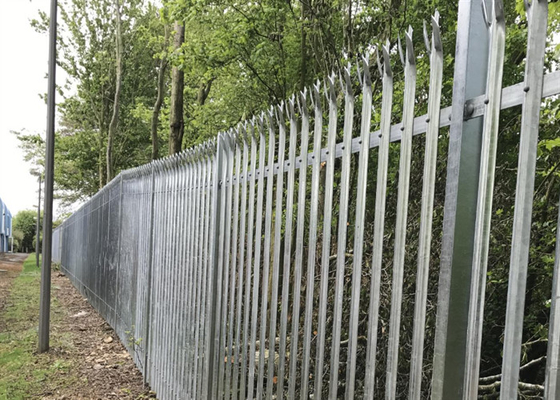 2.4m Galvanisée en PVC revêtue en acier tubulaire vert