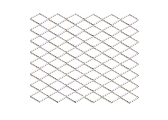 Maillage métallique galvanisé en acier à faible teneur en carbone Diamant 1.22*2.44m