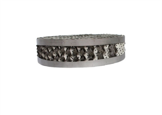 Enveloppe métallique structurée à haute pureté SS304 304L 316 316L pour le transfert de masse