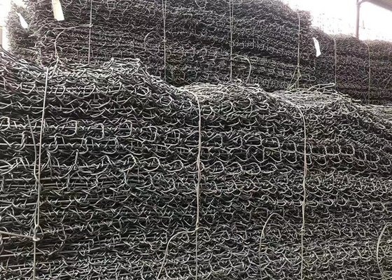 Cage en fil de gabon galvanisé à haute teneur en zinc pour protéger le sol et les pertes d'eau