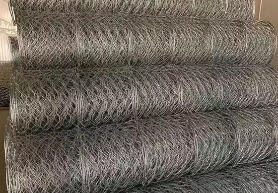 Galfan fils gabion paniers pour prévenir la rupture de la roche 80 * 100 mm
