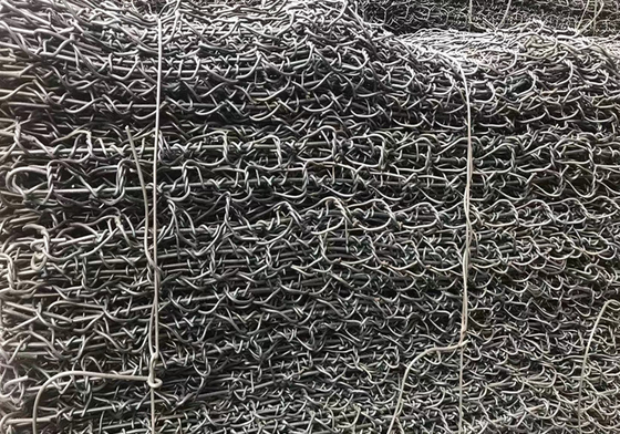 Bassin de fil de gabion galvanisé 60*80 mm pour empêcher la rupture de la roche
