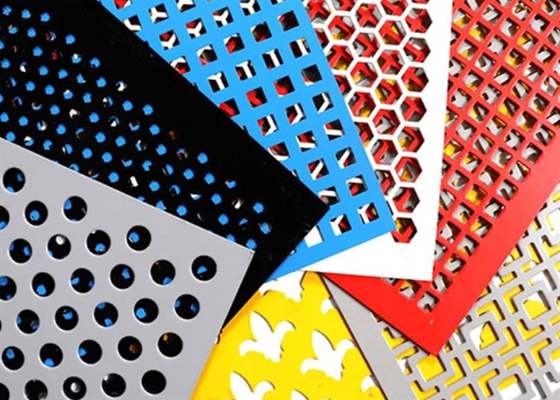 Treillis métallique perforé galvanisé en acier inoxydable durable pour la construction