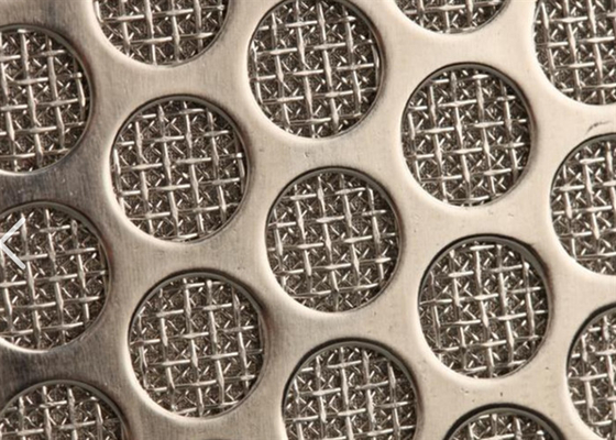 Maillage de fil perforé en acier inoxydable pour décoiling et cylindre de filtre