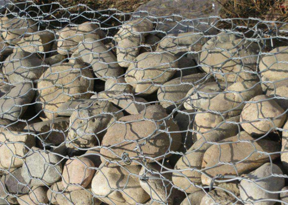 Corbeille en gabion galvanisée trempée à chaud pour le chargement et le transport dans le port de Xingang
