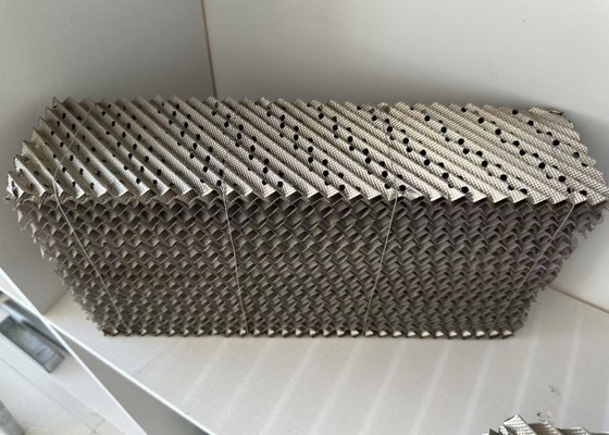 Médias de séparation thermique à haute capacité pour emballage industriel en métal ondulé