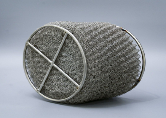 Pad de démontage de treillis métalliques en acier inoxydable pour la séparation des gaz liquides