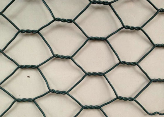 Corbeille en gabion en fil de fer à faible teneur en carbone avec trou de treillis 60x80mm/80x100mm/10x12mm