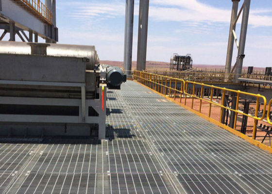 Réglage en acier galvanisé résistant au glissement pour les plates-formes d'Osha