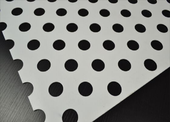 Grillage métallique perforé robuste pour enceintes d'équipement et criblage de sécurité