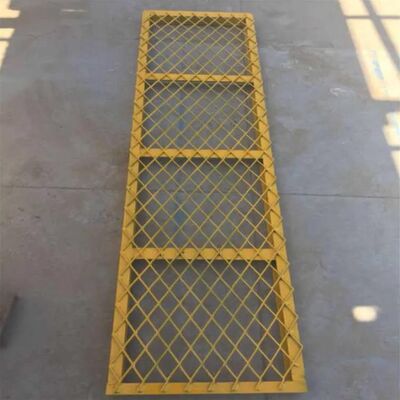 Maillage métallique diamanté avec ouvertures uniformes et fabrication personnalisable