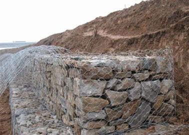 Mesure résistante 2-3.5mm de grillage enduit durable de PVC Gabion pour la ferme