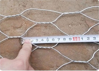 Le PVC a enduit/mur hexagonal galvanisé de Mesh Gabion Basket For Retaining de fil