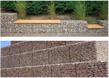 2x1x1m Gabion Basket Wire Mesh ASTM A974 Norme pour la rivière