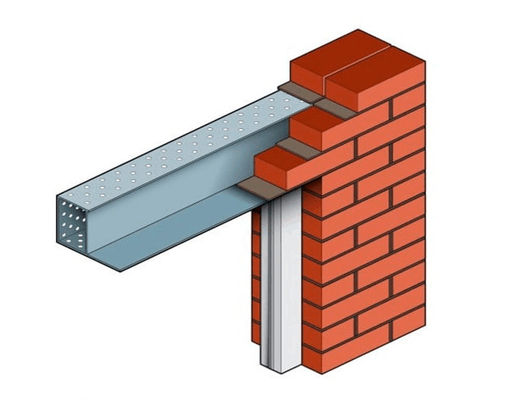 Linteau perforé galvanisé de profilé en u de Mesh Buliding de fil