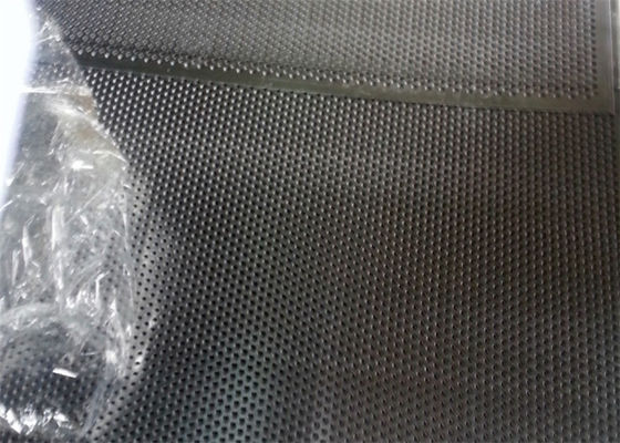 Rond/Diamond Hole Perforated Steel Sheet de micron de Ss304 Ss316