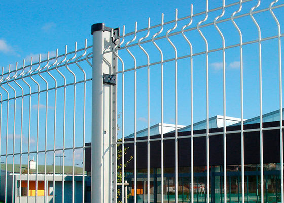 3d a courbé l'aéroport soudé de Mesh Triangle Fence Panel For de fil