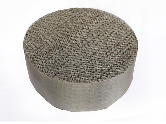 Le métal tricoté de Mesh Distillation Dolumn 250Y de fil a structuré l'emballage solides solubles 316