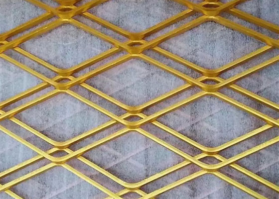 L'OIN de Diamond Hole enduite par poudre a augmenté le grillage en métal pour l'échelle d'étape de plate-forme